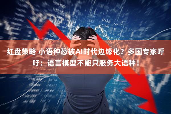 红盘策略 小语种恐被AI时代边缘化？多国专家呼吁：语言模型不能只服务大语种！